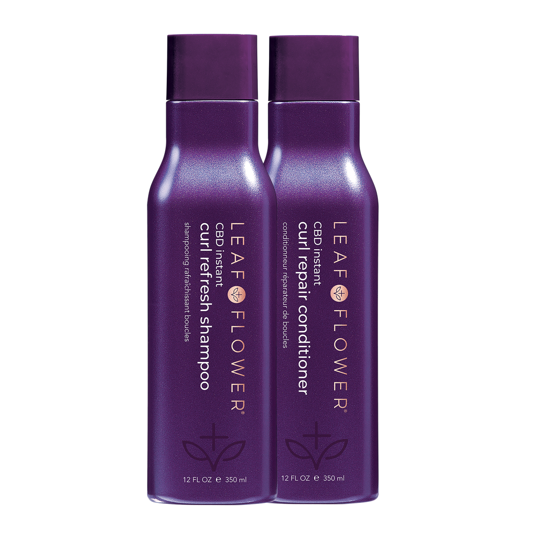 Leaf & Flower Instant Curl Shampoo/Conditioner Duo