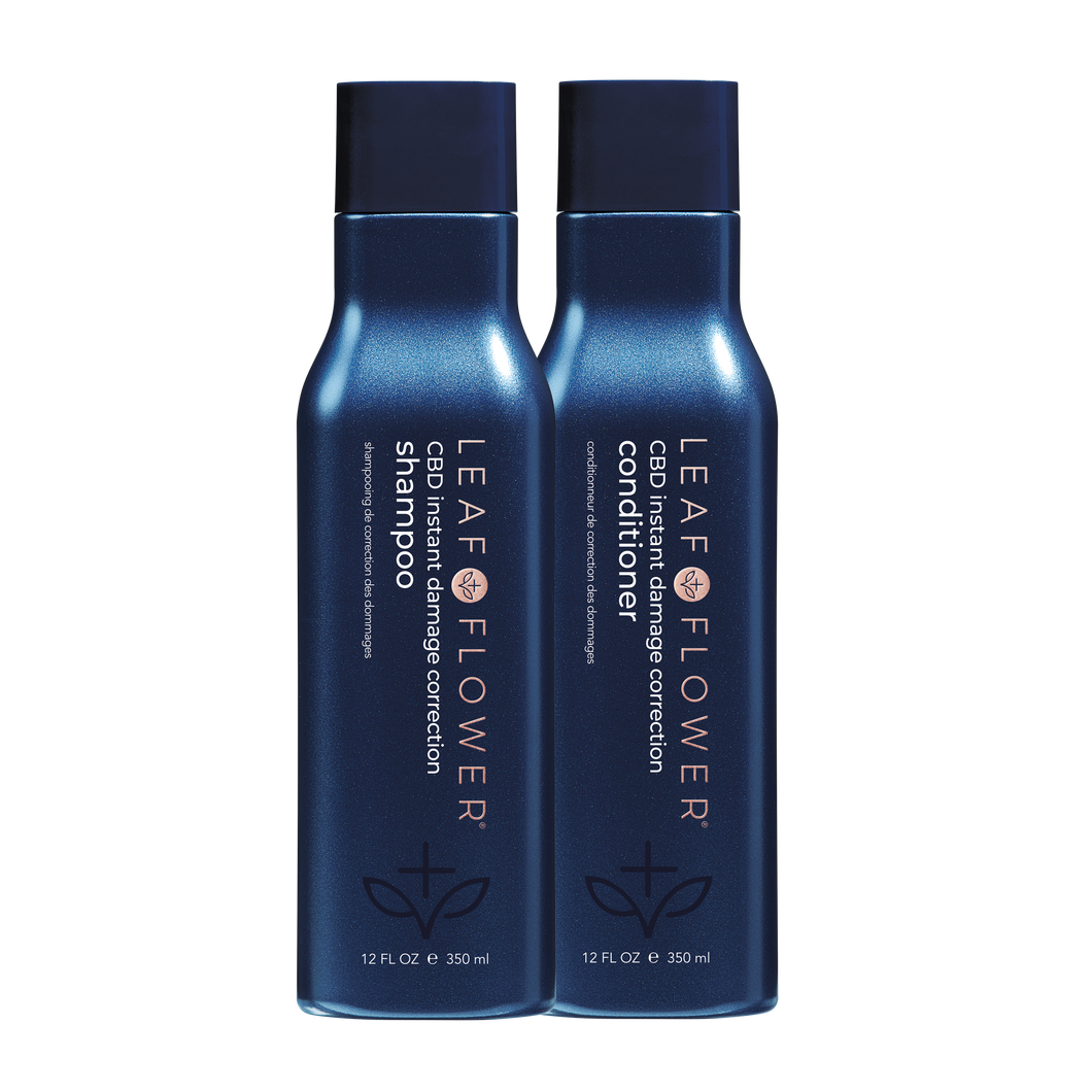 Leaf & Flower Instant Damage Correction Shampoo/Conditioner Duo